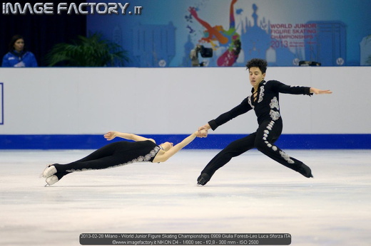 2013-02-28 Milano - World Junior Figure Skating Championships 0909 Giulia Foresti-Leo Luca Sforza ITA